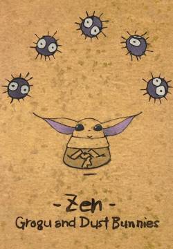 Zen - Grogu and Dust Bunnies (2022)